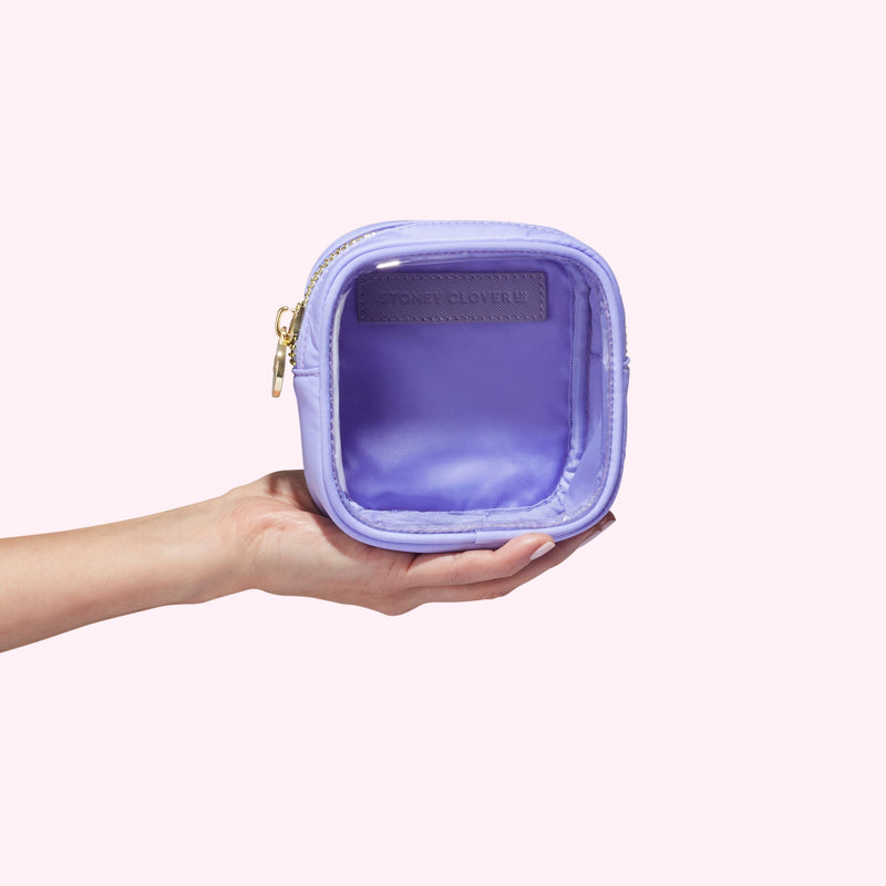 SCL Clear Mini Pouch Purple