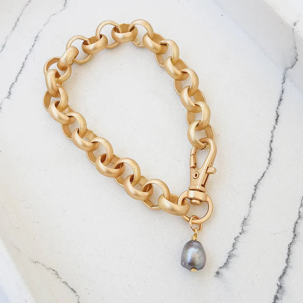 VIRTUE Pearl Rolo Bracelet