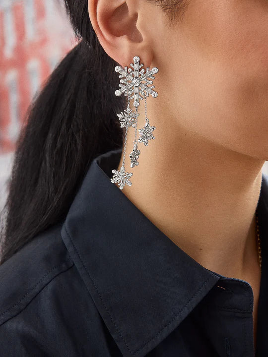 Bauble Bar Best In Snow Earrings