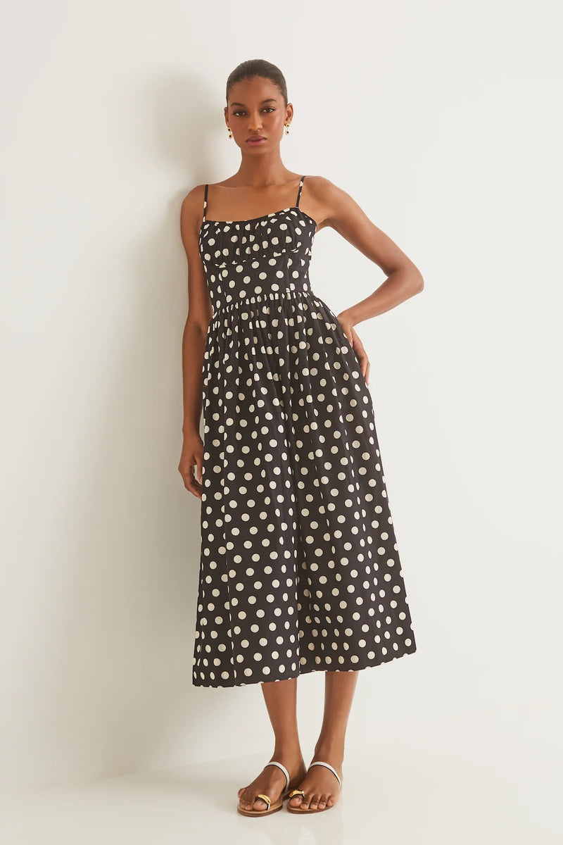 alba midi dress cara cara Alba Midi Dress in Cotton