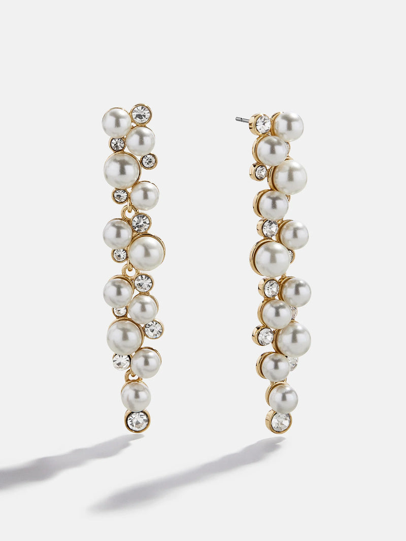 Bauble Bar Margaux Pearl Drop Earrings