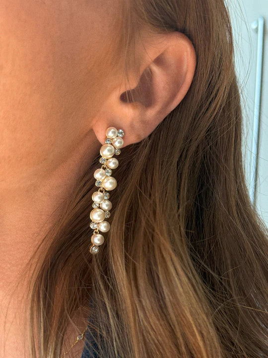 Bauble Bar Margaux Pearl Drop Earrings