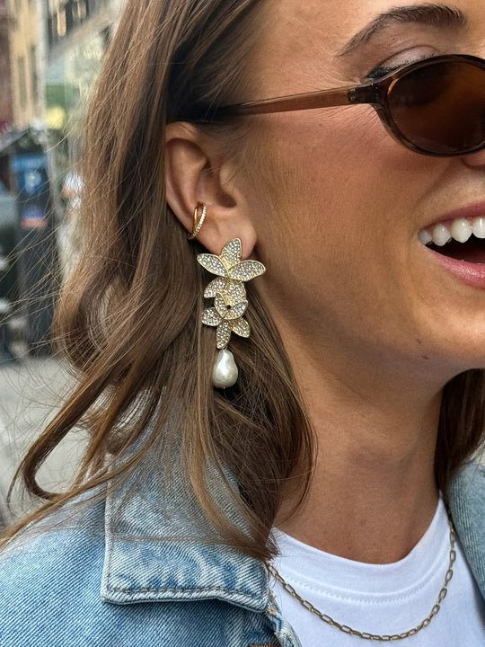 Bauble Bar Marissa Floral Earrings