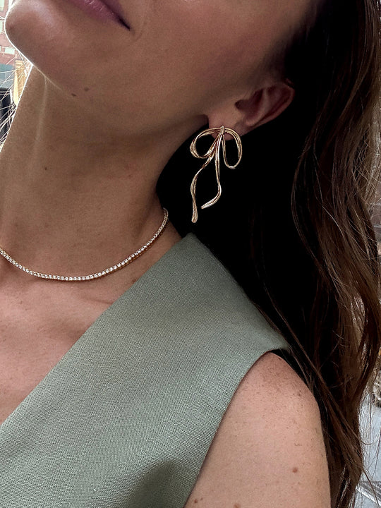 Bauble Bar Louisa Bow Earrings
