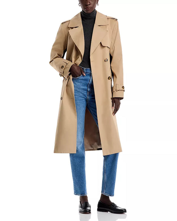 French Connection Coco Twill Trench Coat