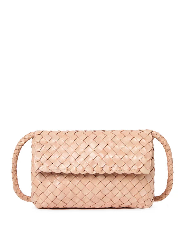 Loeffler Randall Vinnie Desert Sand Woven Crossbody