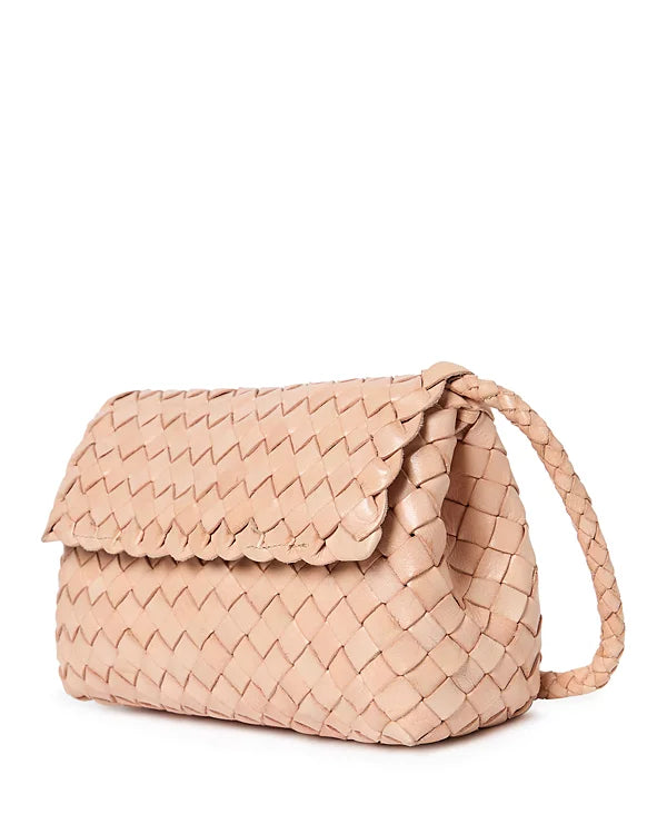 Loeffler Randall Vinnie Desert Sand Woven Crossbody