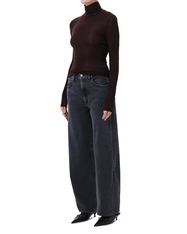 AGOLDE Pascale Turtleneck Root