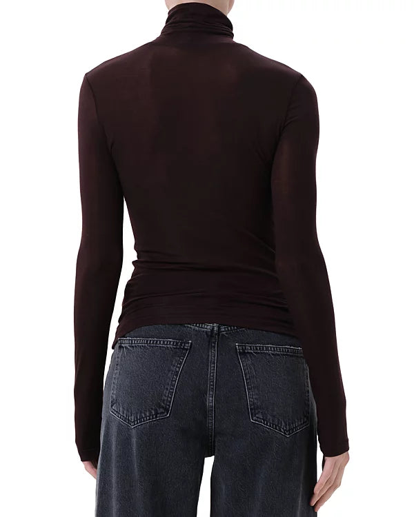 AGOLDE Pascale Turtleneck Root