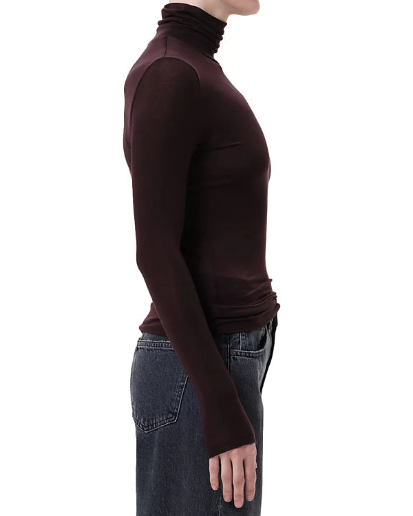 AGOLDE Pascale Turtleneck Root