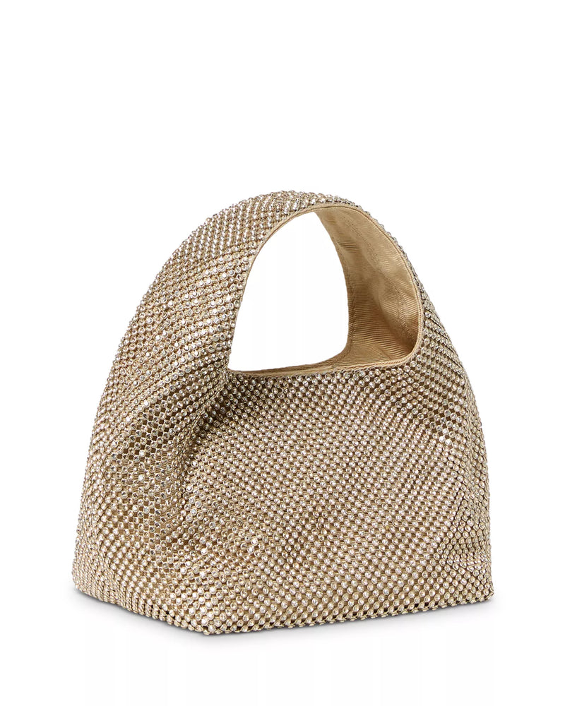 Loeffler Randall Kenzie Gold Diamanté Mini Bag