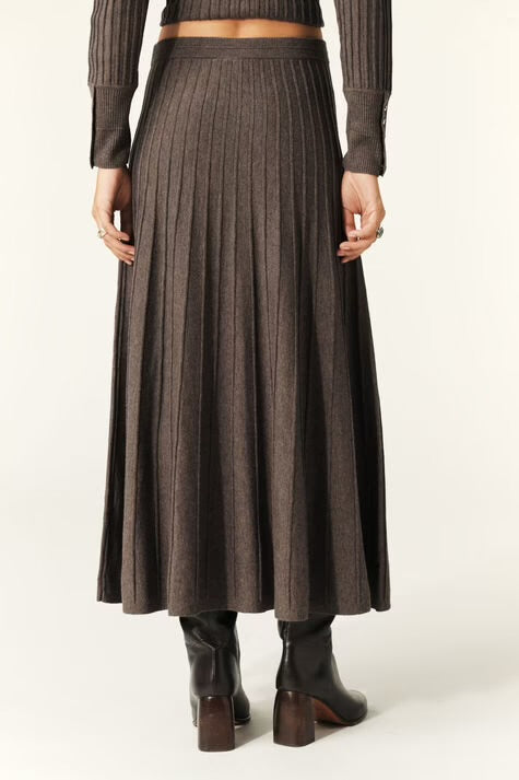 ba&sh JADA knit midi skirt