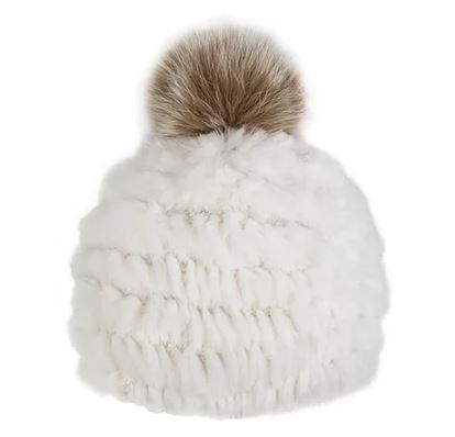 Black and pearl beanie Pom Pom winter hat – Sweeter Hallelujah Boutique