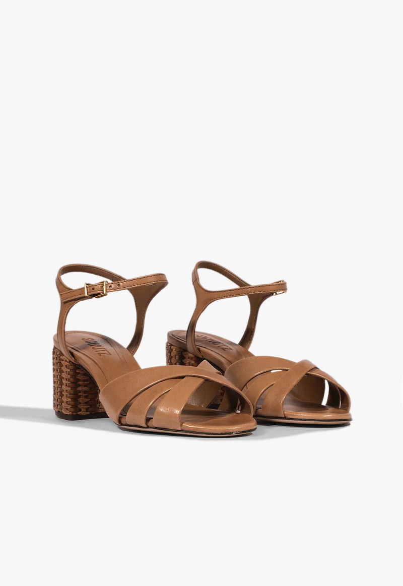 Schutz Keefa Mid Block Sandal