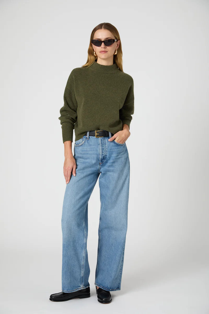 French Connection Vhari Mock Neck Sweater