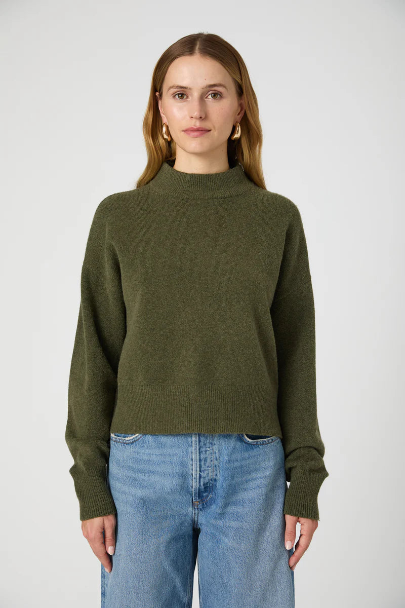 French Connection Vhari Mock Neck Sweater