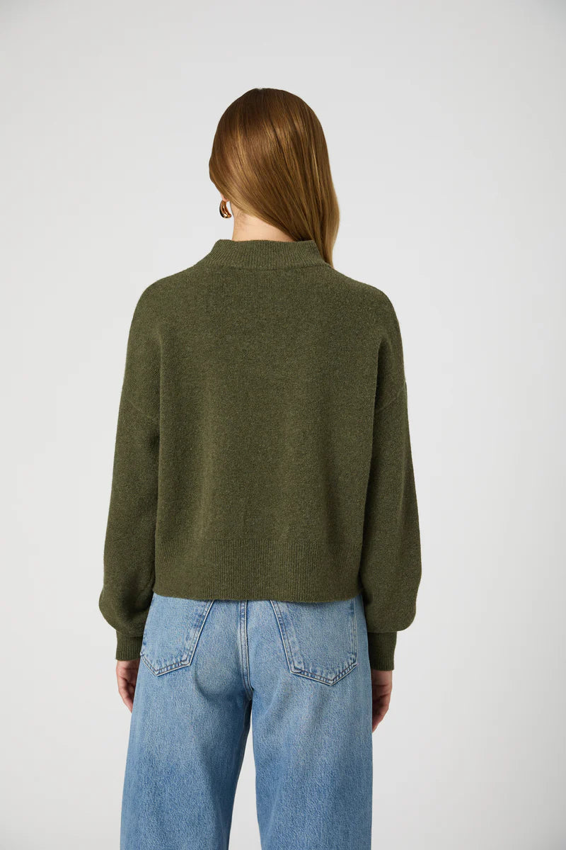 French Connection Vhari Mock Neck Sweater