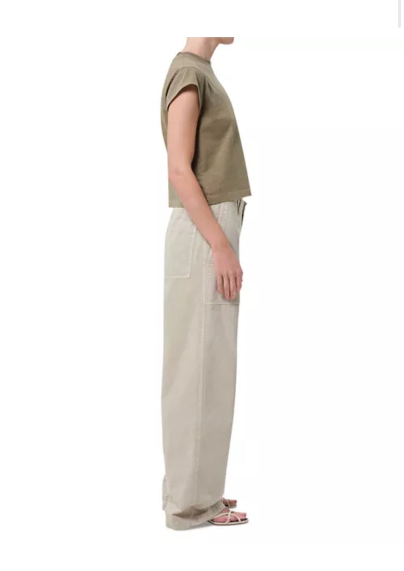 AGOLDE Yuna Low Rise Wide Leg Utility Pants