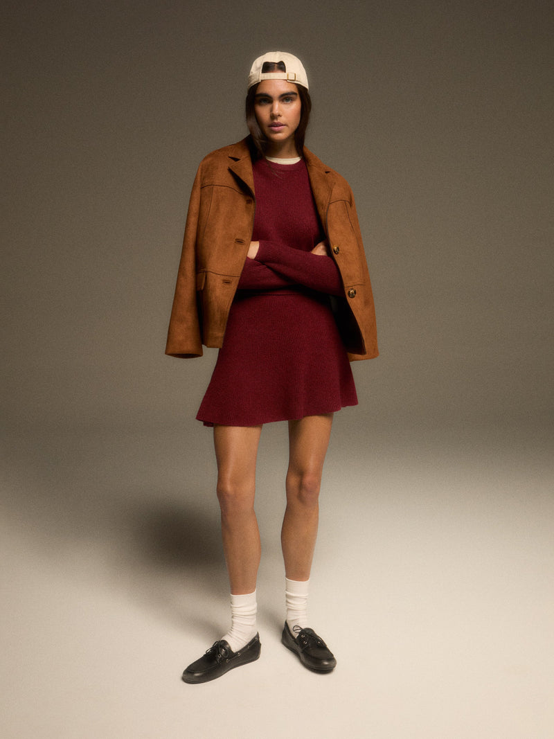 French Connection Vhari Knit Mini Skirt