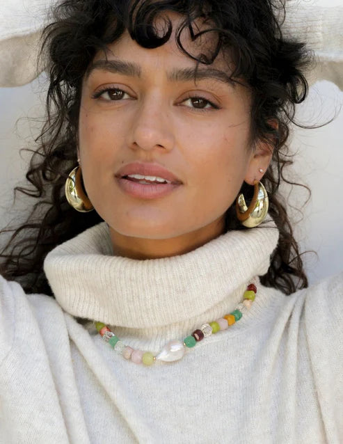 Jurate LA Dua Gold Hoop Earrings