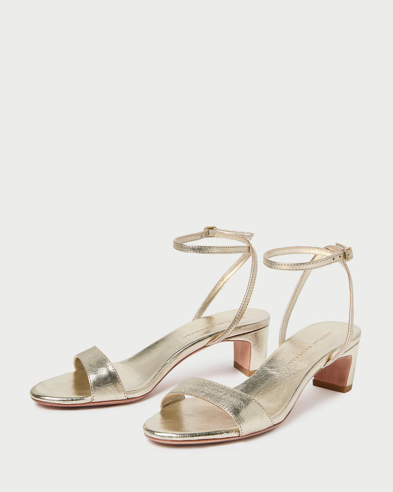 Loeffler Randall Alice Champagne Leather Sandal