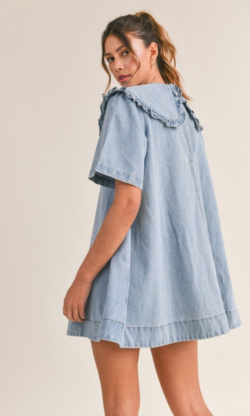 MAB Peter Pan Denim Dress