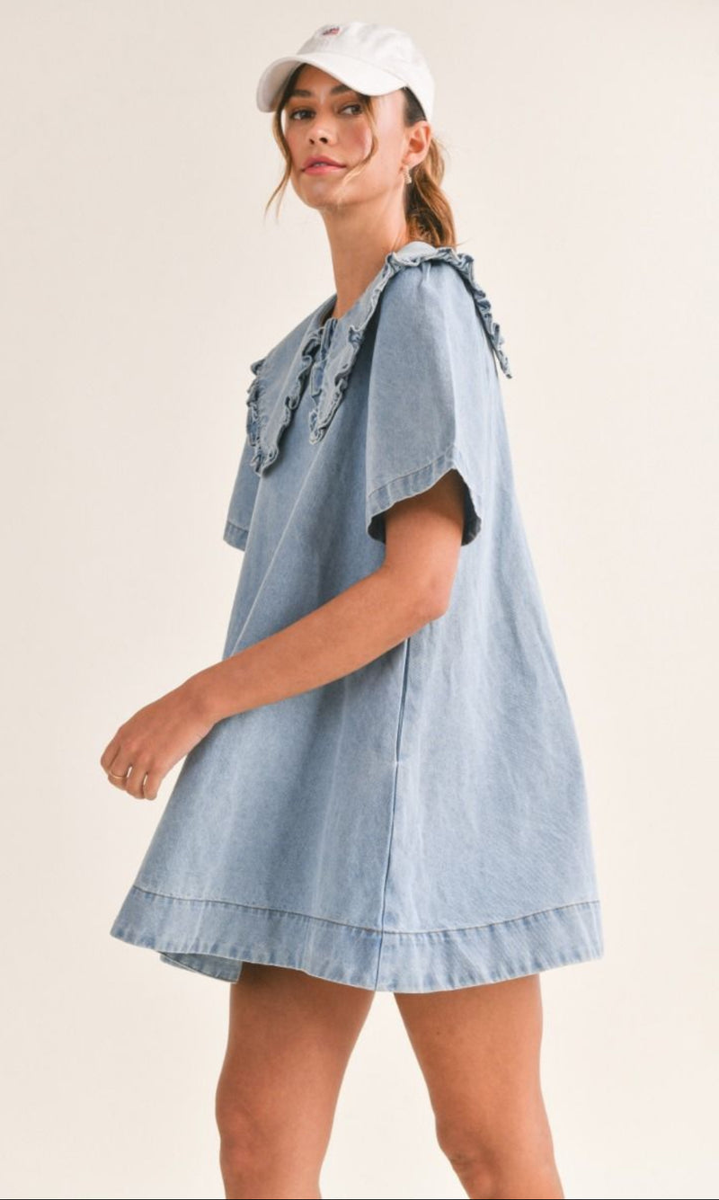 MAB Peter Pan Denim Dress