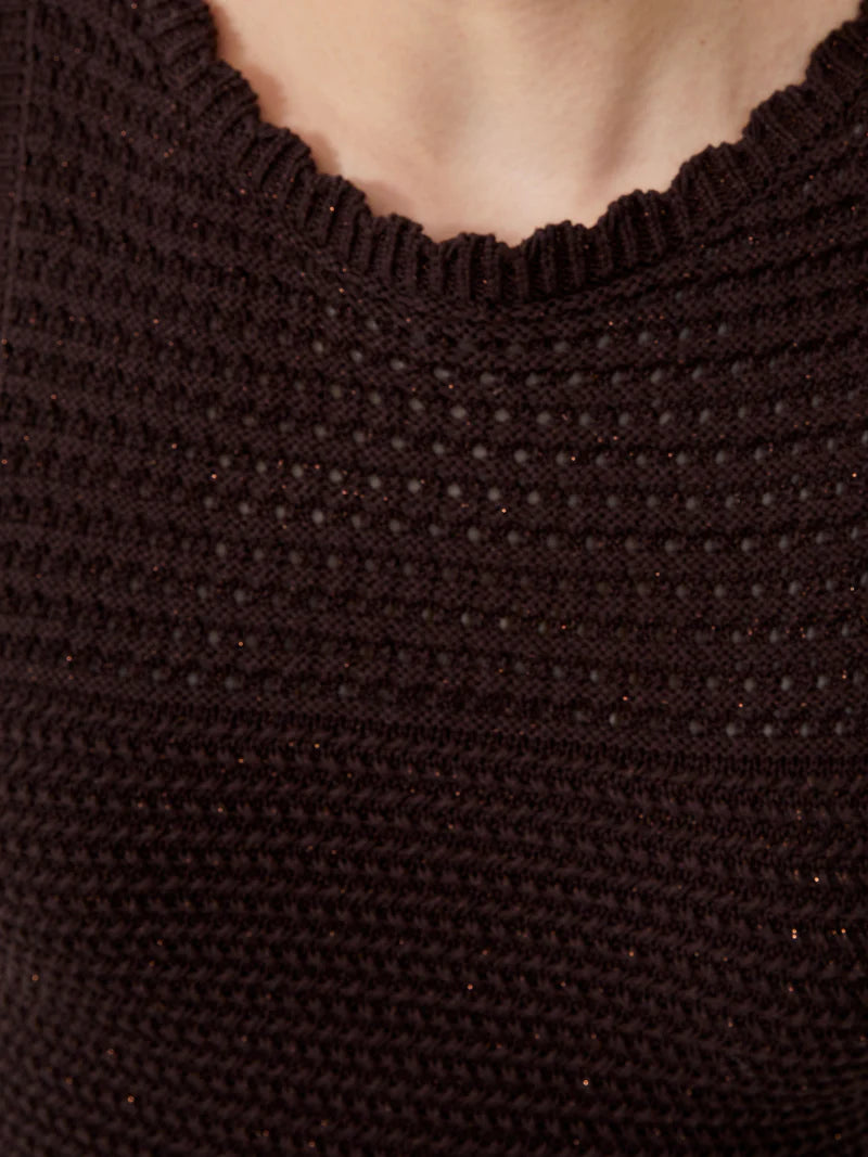 FRENCH CONNECTION Momo Nellis Crochet Dress
