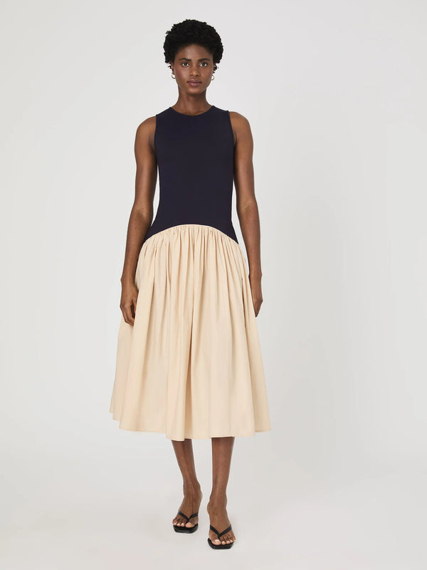 French Connection Kayle Jia Mix Midi Dress