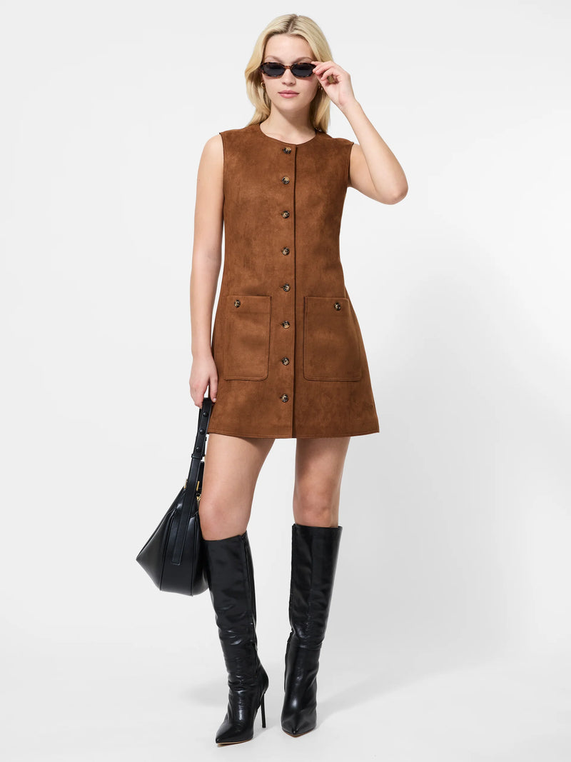French Connection Lany Suedette Dress