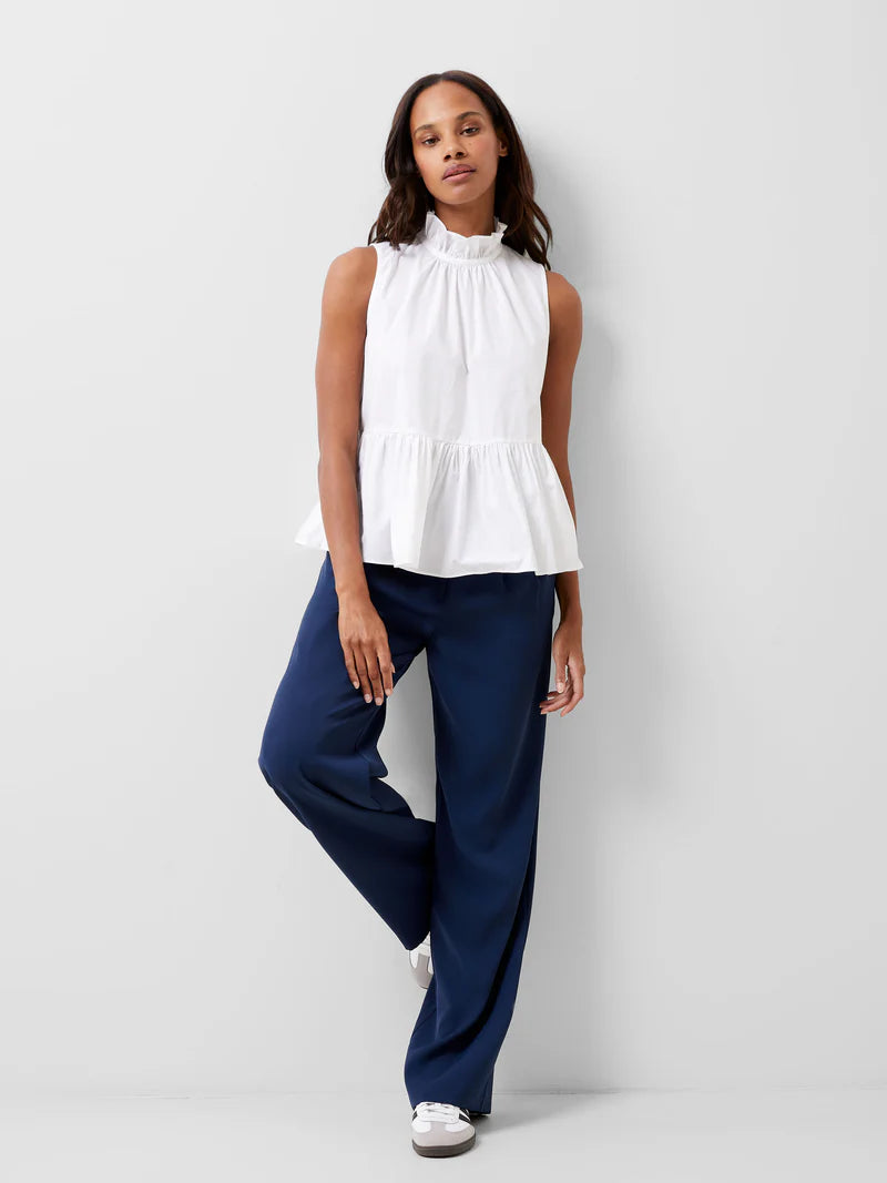 French Connection Rhodes Poplin Top