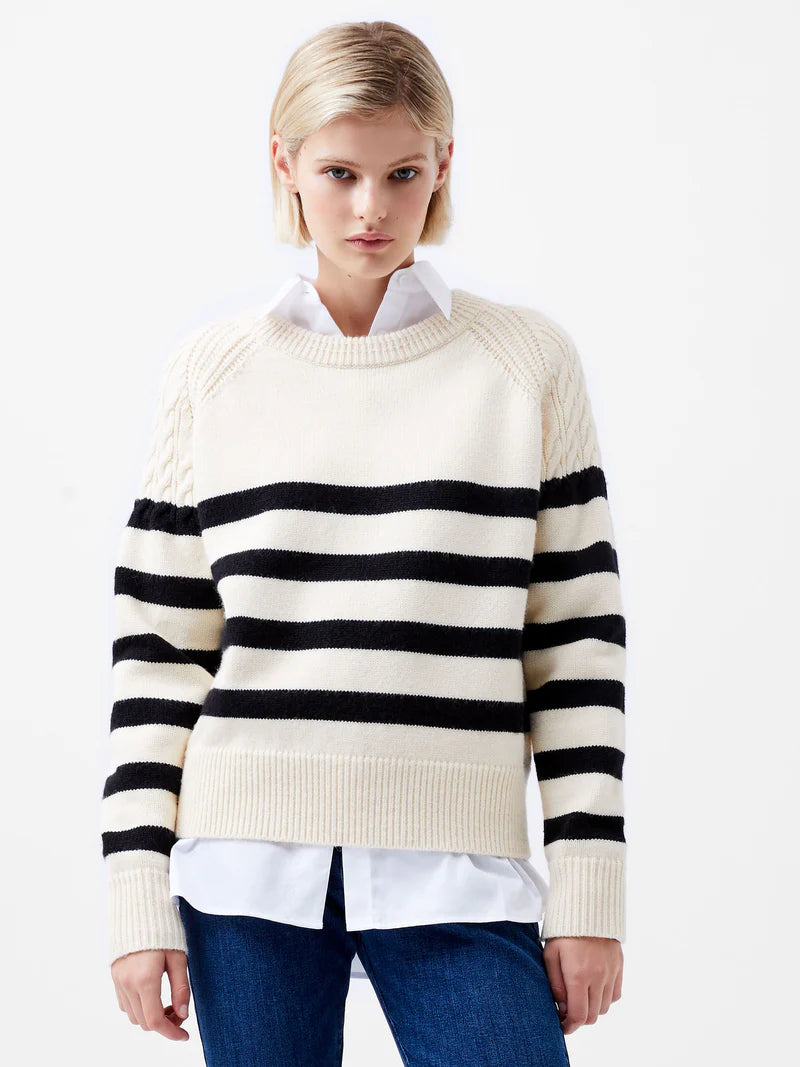 French Connection Quinley Stripe Sweater