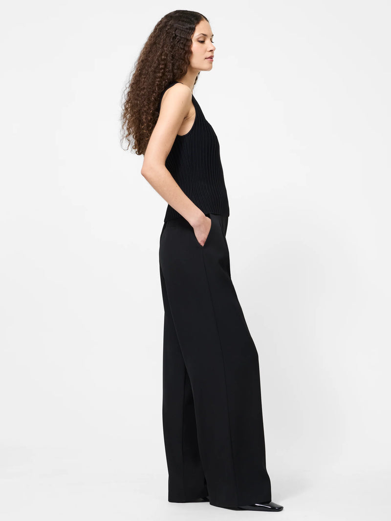 French Connection Ottoman Textured Square Neck Top