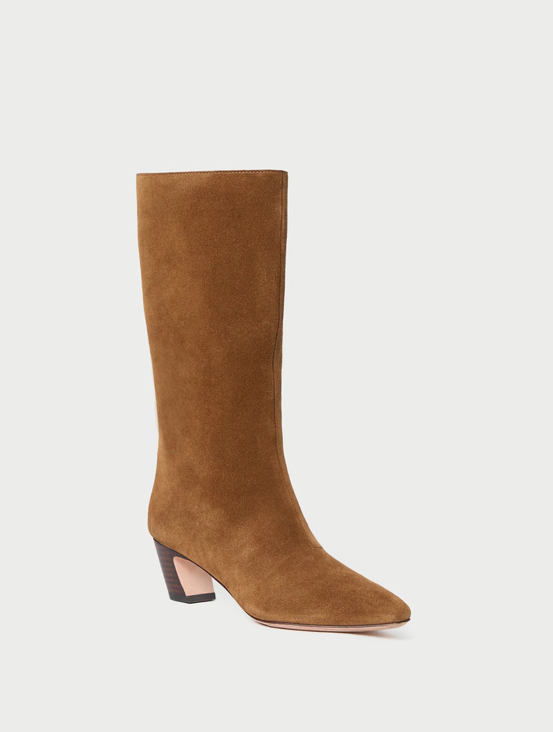 LOEFFLER RANDALL Cleo Cacao Suede Calf Boot