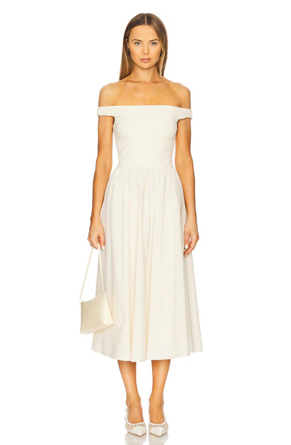 Elodie Vera Off Shoulder Dress