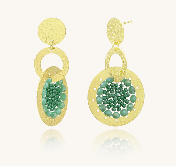 Santibe Mini Isabella Earring Vert d'eau