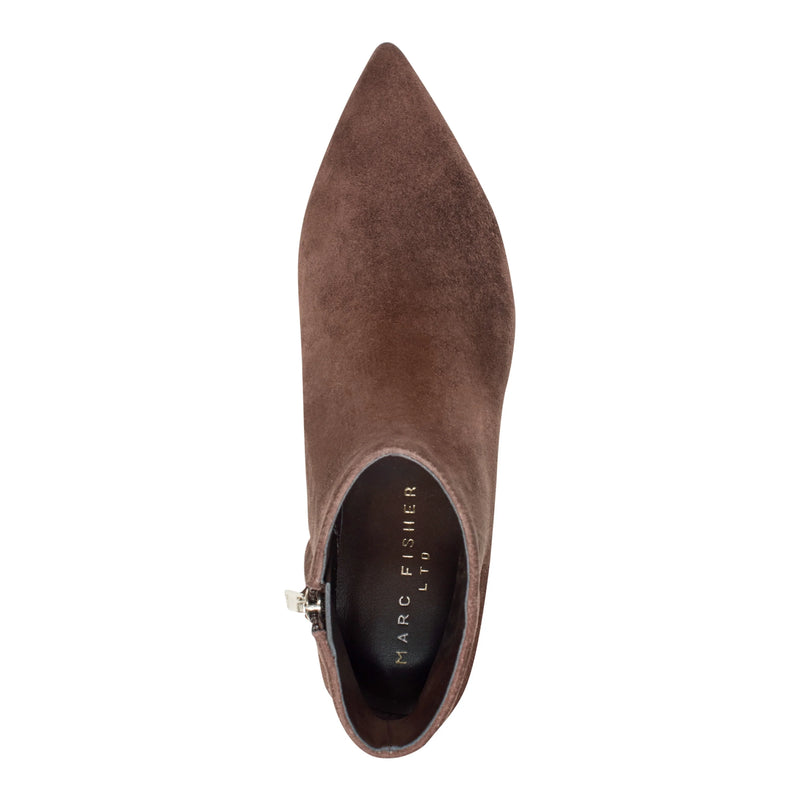 MARC FISHER Itzia Ankle Leather Bootie