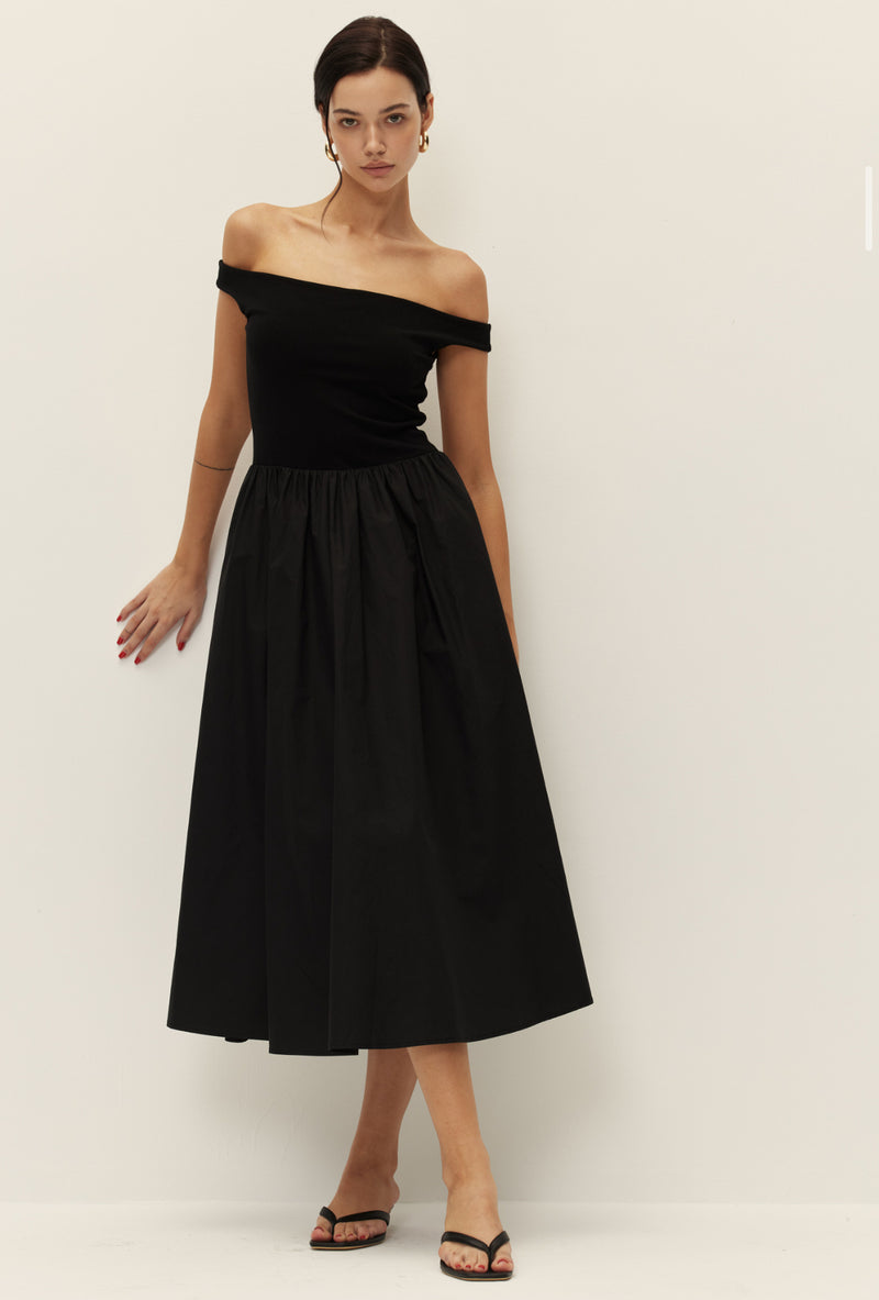 Elodie Vera Off Shoulder Dress