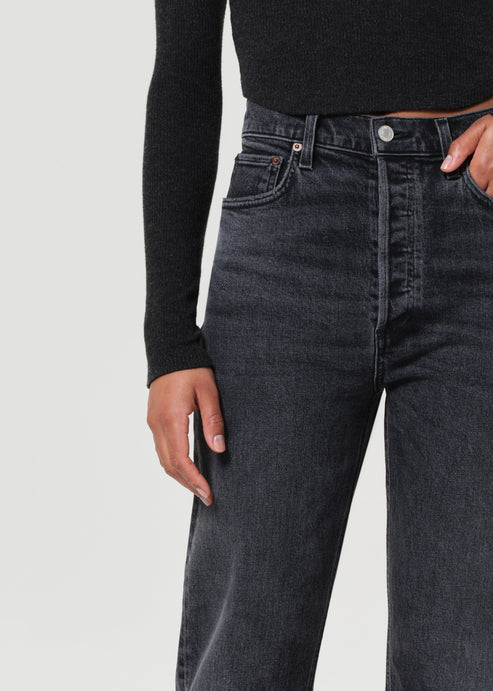 AGOLDE 90's Pinch Waist High Rise Straight in Audit