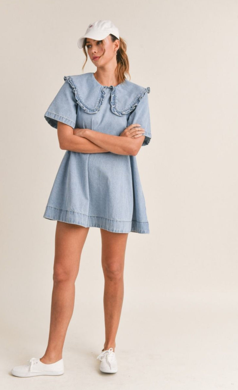 MAB Peter Pan Denim Dress