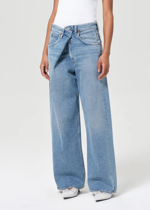 Agolde Vana Fold Jean In Mantra
