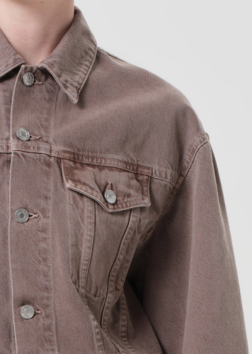 AGOLDE Radley Jacket In Ceramic