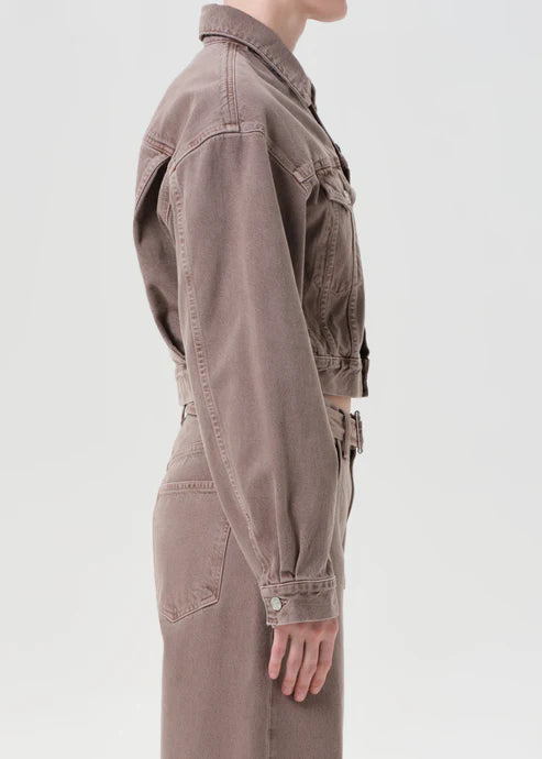 AGOLDE Radley Jacket In Ceramic