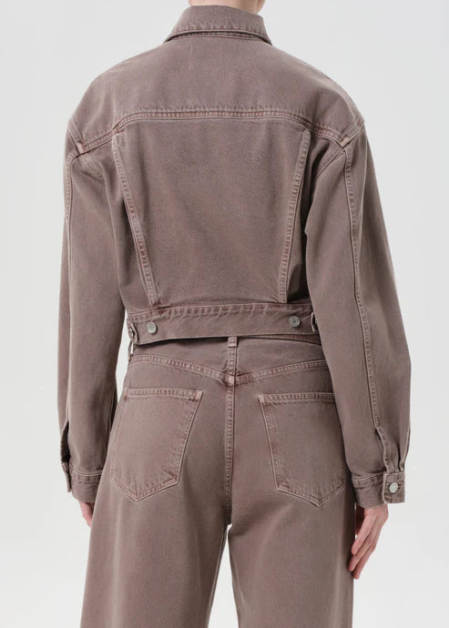 AGOLDE Radley Jacket In Ceramic