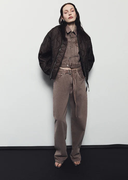 AGOLDE Radley Jacket In Ceramic