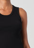 AGOLDE Shrunken Poppy Tank In Black