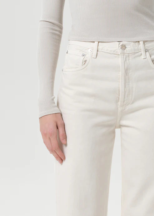 AGOLDE Ren Jean in Brown Rice