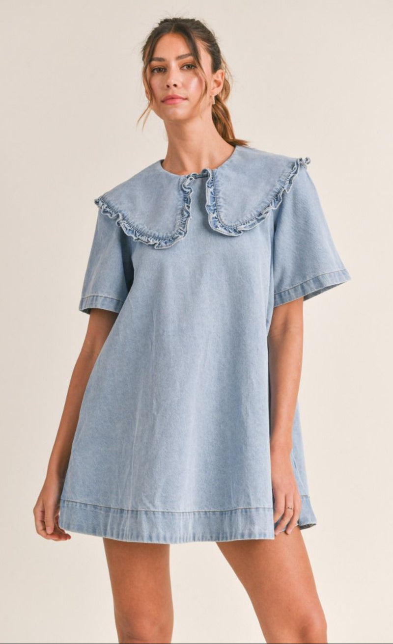 MAB Peter Pan Denim Dress