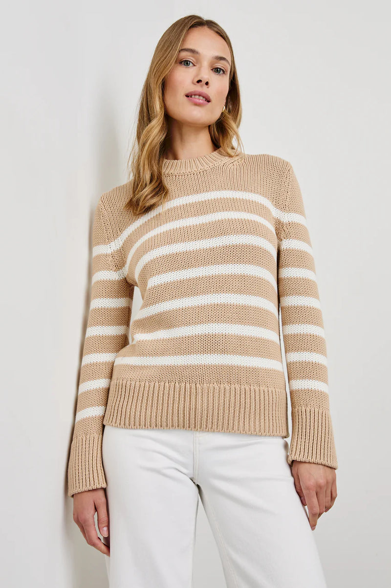 Rails Alise sweater Ivory Birch Stripe