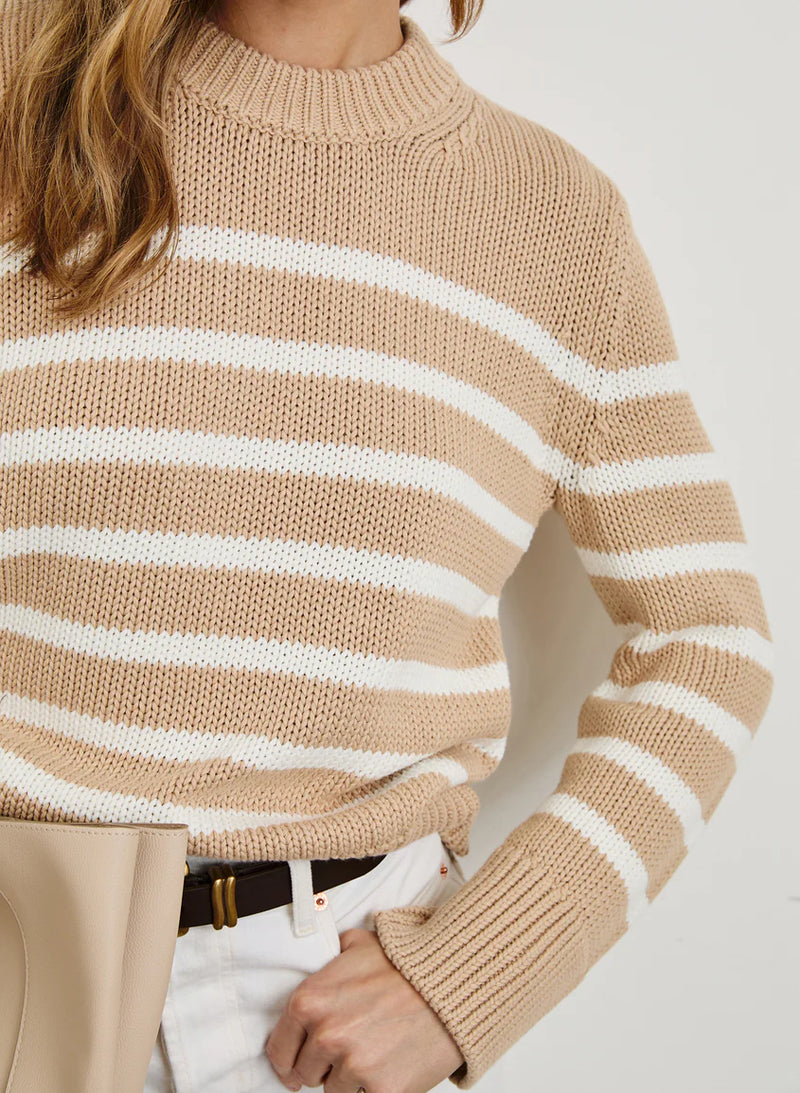 Rails Alise sweater Ivory Birch Stripe